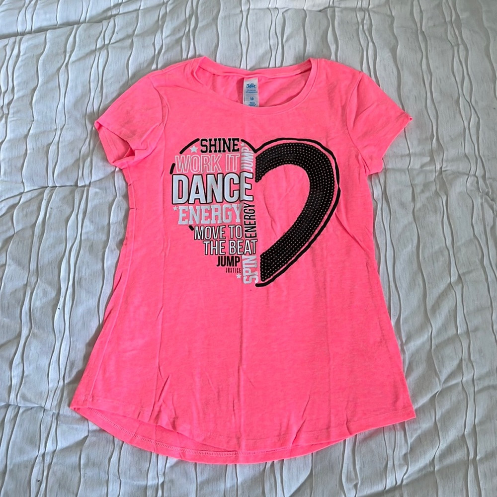 Justice girls shirt